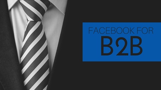 Facebook For a B2B Business header