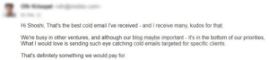 Prospect response #4