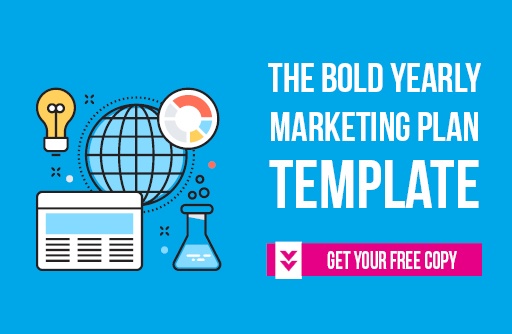 the bold yearly marketing plan template