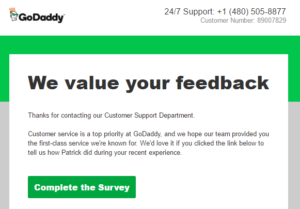 godaddy page