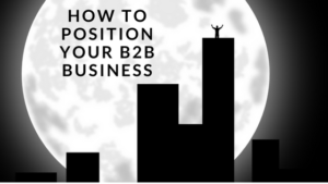 how to position your b2b agency header